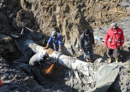 نشتی خط لوله فرآورده ری – ساری مهار شد