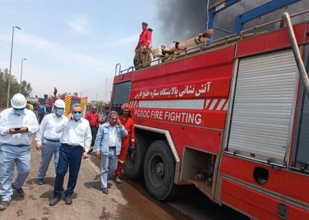 استقرار نیروهای پالایش و پخش در بندر شهید رجایی