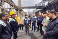 دیدار نوروزی مدیرعامل ذوب‌آهن اصفهان با تلاشگران این مجتمع عظیم صنعتی