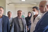 بازدید از بیمارستان شهید مطهری ذوب‌آهن و عیادت از بیماران در آستانه عید غدیر