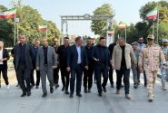 بازدید مسرور از اراضی مستعد ایجاد منطقه آزاد مشترک میان ایران و آذربایجان