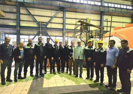 تعمیرات اساسی واحد ۶ نیروگاه ۱۱۰ مگاواتی هاربین ذوب‌آهن اصفهان