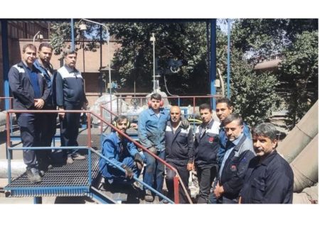 طرح هوشمند ارسال توامان بخار در ذوب آهن اصفهان