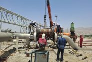 عملیات باز كردن شیر ایمنی OTIS ایستگاه تقویت فشار قوی و تزریق گاز گچساران در دمای ۵۵ درجه